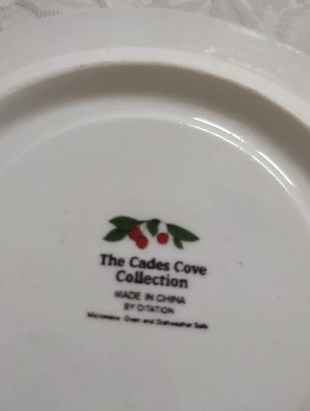Vintage Country Cades Cove Collection Cups And Saucers